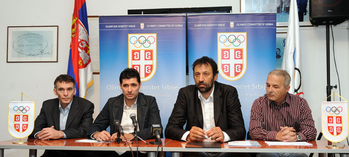 Mirko Lekic, Mirko Poledica, Vlade Divac, Dejan Simic