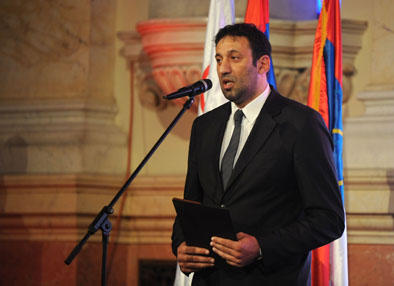 Predsednik OKS Vlade Divac