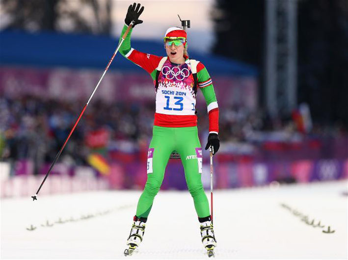 Darya Domracheva Belarus