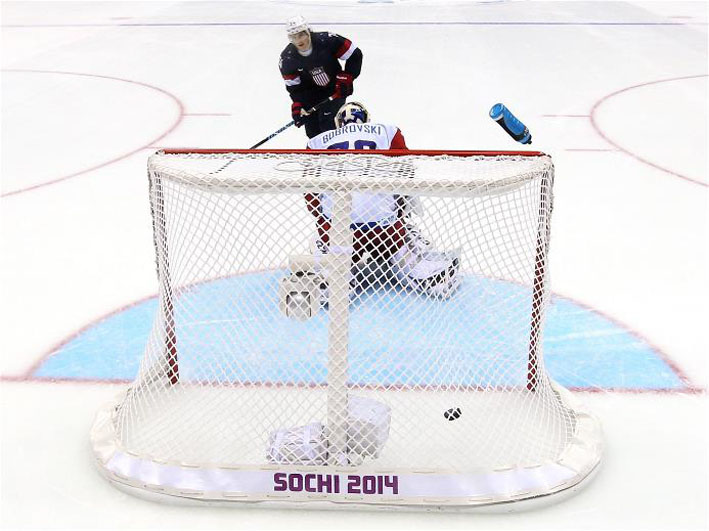 T.J. Oshie of the United States