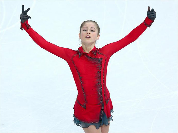 Yulia Lipnitskaya of Russia