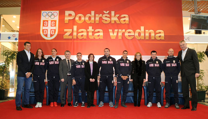 Sa predstavnicima kompanije Mercator S i OKS-a