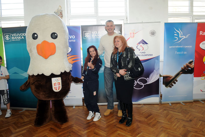 Srecko, Ivana Maksimovic, Zarko Paspalj, Vesna Jovicic (VB)