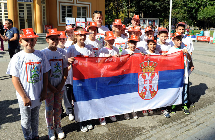 Tatjana Jelaca na EkOlimpijadi u Loznici