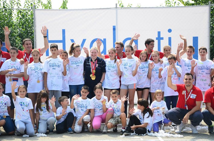 Ucesnici kampa sa Zoranom Arunovic