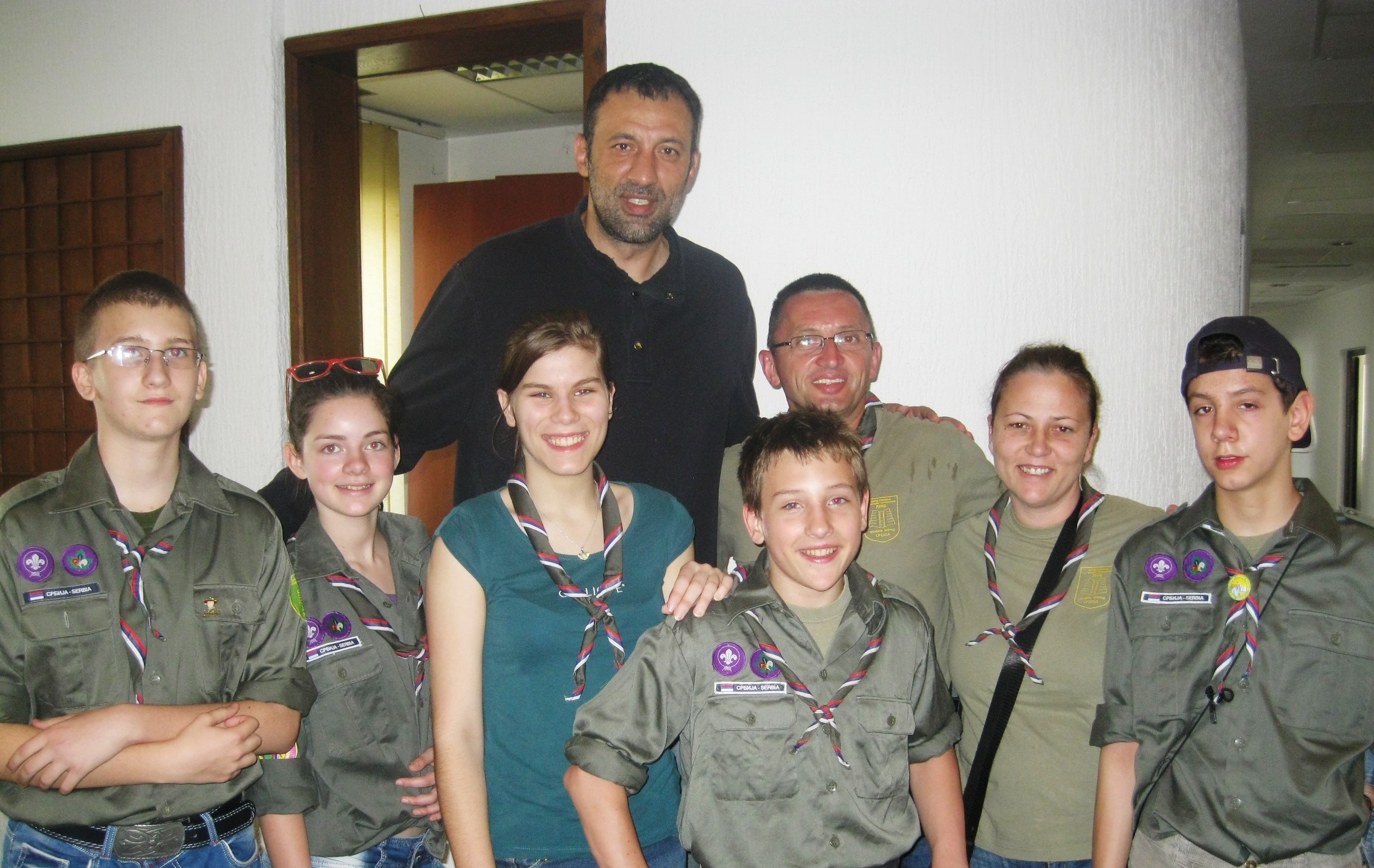 Vlade Divac sa volonterima