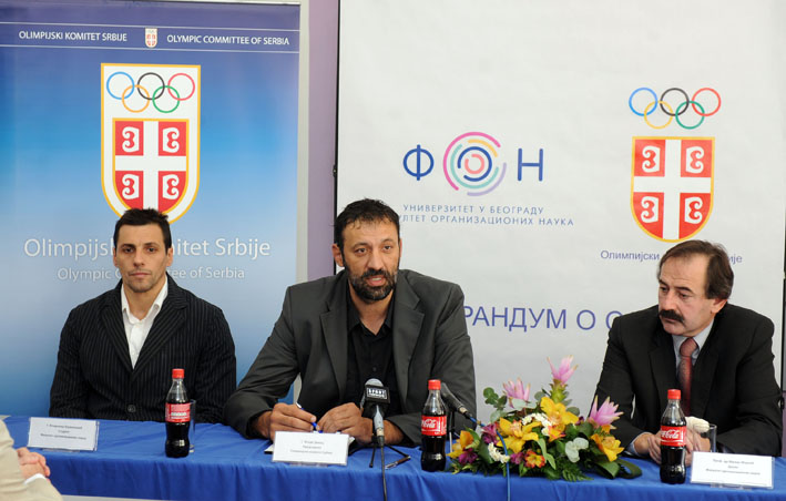 Vladimir Vujasinovic, Vlade Divac, Milan Martic