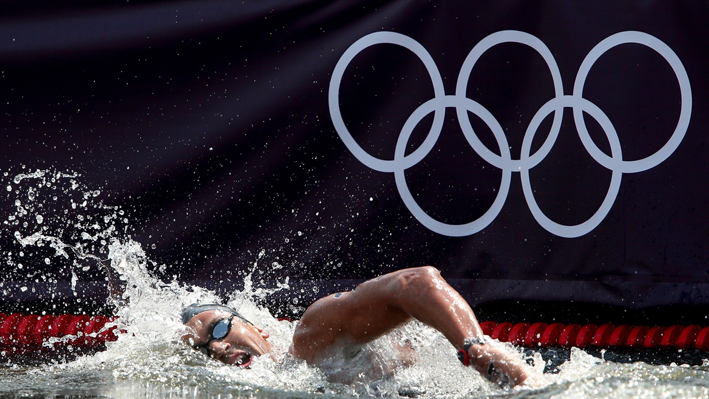 Oussama Mellouli of Tunisia