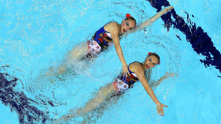Natalia Ischenko and Svetlana Romashina Rusija