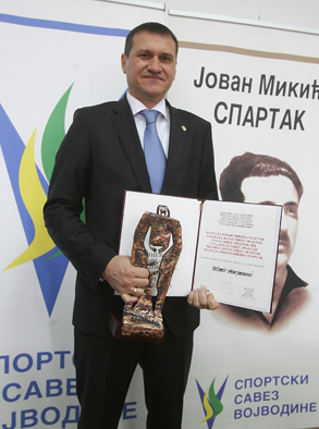 Predsednik RSS dobitnik nagrade Spartak
