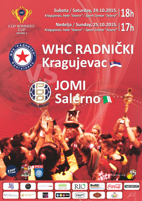 ZRK Radnicki - Jomi Salerno plakat