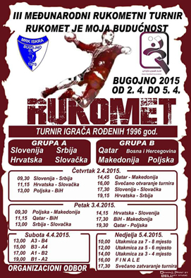 raspored rukomet je moja buducnost
