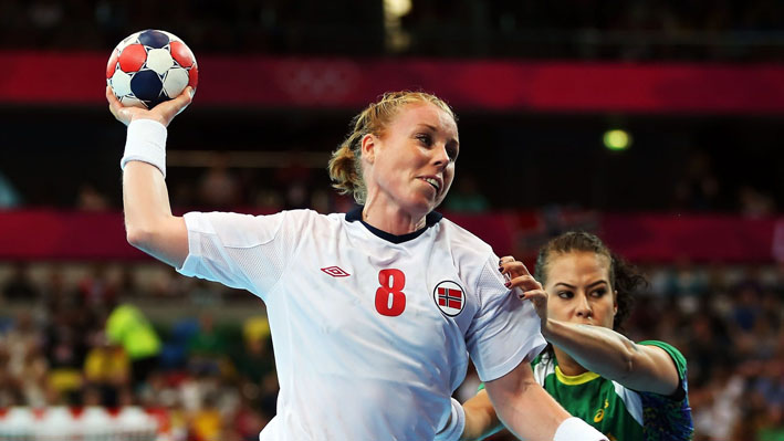 Karoline Dyhre Breivang of Norway shoots