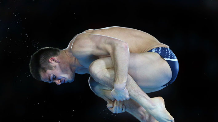 David Boudia of the United States