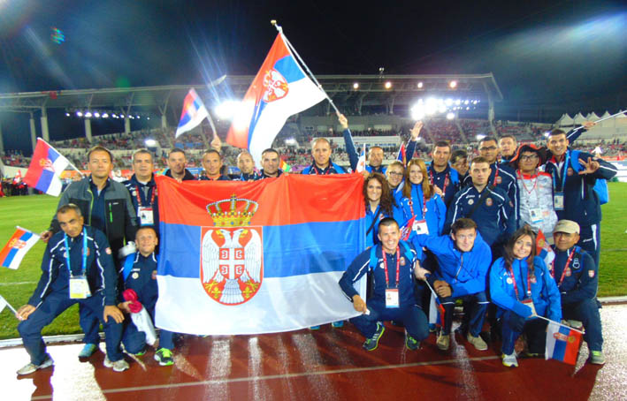 vojne srpski sportisti na svecanom zatvaranju