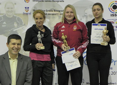 2DJAPIC GROZDEVA ARUNOVIC VELICKOVIC SENIORKE PISTOLJ