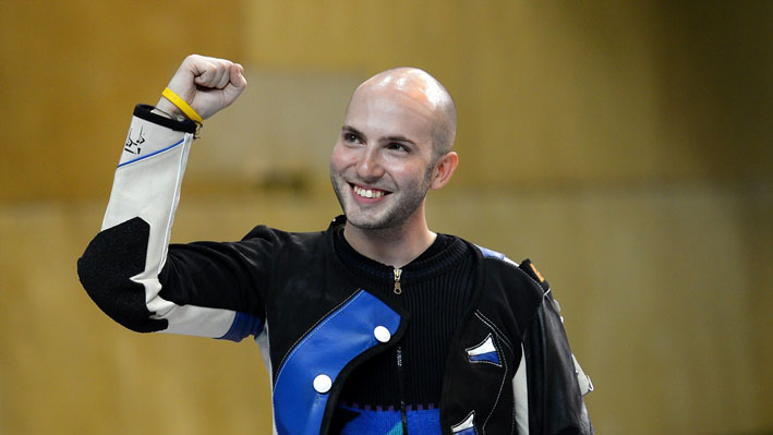 Niccolo Campriani of Italy