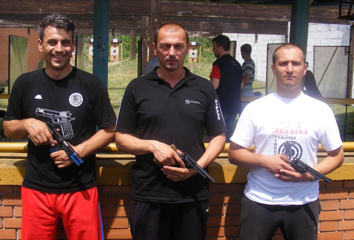 najbolji pistoljem na prvenstvu Srbije