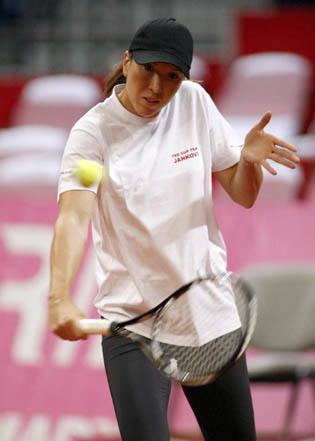 jelena_jankovic_trening