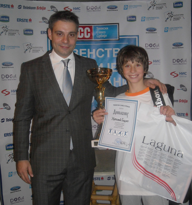 Zivorad Vasic clan UO TSS i sampion drzave do 12 Bodin Zarkovic