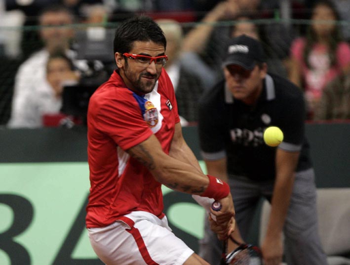 f Janko Tipsarevic against Milos Raonic008