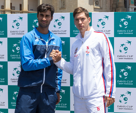 zreb davis cup Indija Srbija Bangalore12