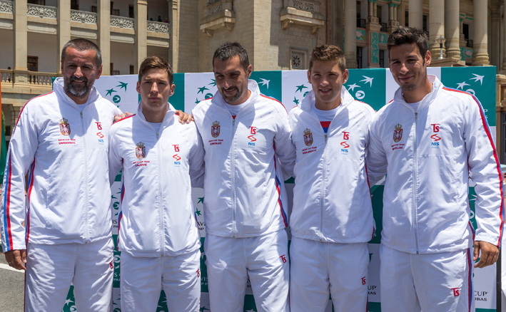 zreb davis cup Indija Srbija Bangalore5