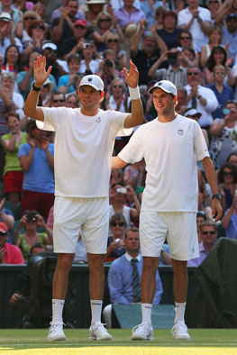 Mike Bryan and Bob Bryan Wimbledon
