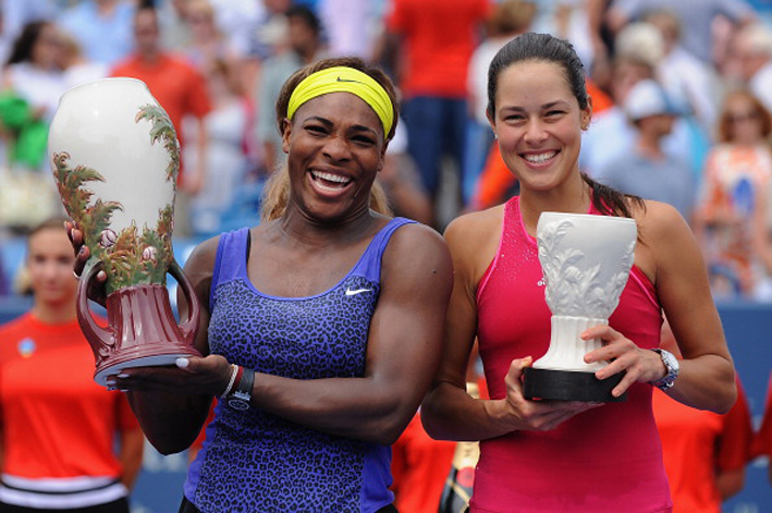 Serena Williams and Ana Ivanovic