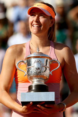 maria sarapova rg pehar