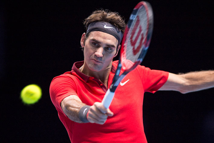 roger federer london
