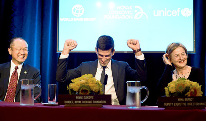djokovic unicef