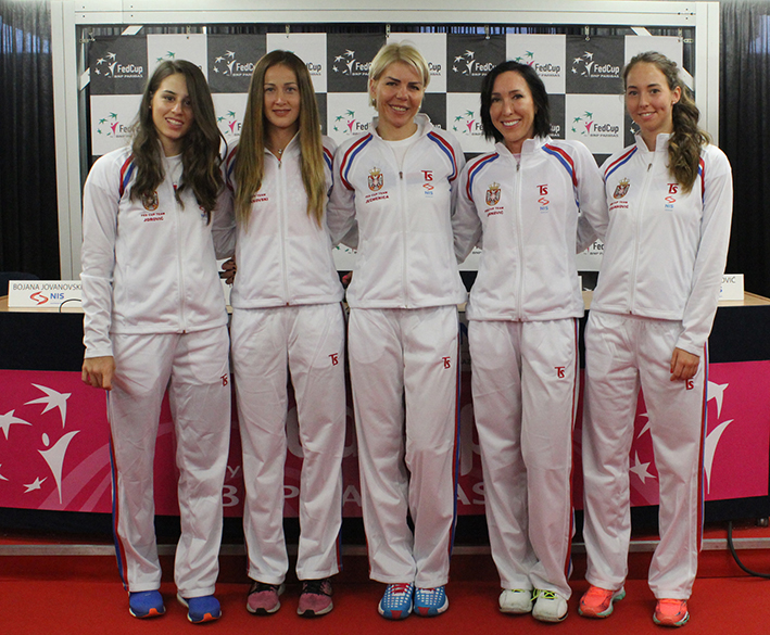 NIS Fed kup tim Srbije1