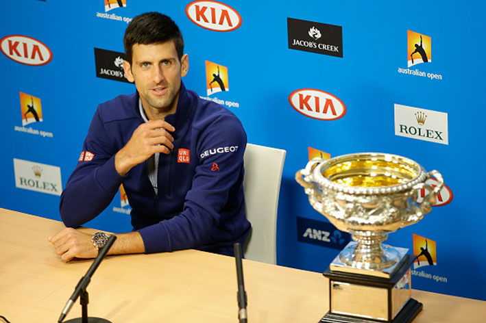djokovic press ao