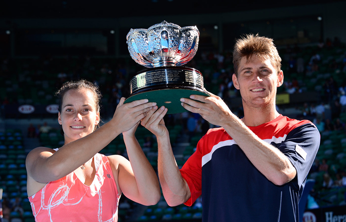 Jarmila Gajdosova and Matthew Ebden
