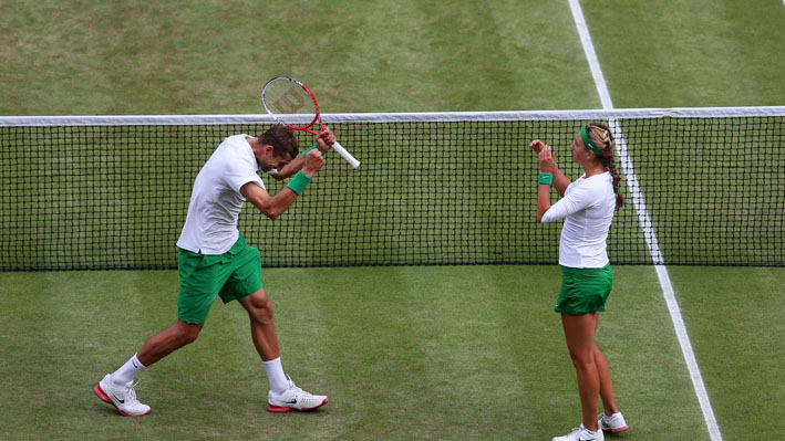 Azarenka and Mirnyi