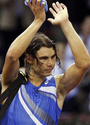 Rafael Nadal slavlje