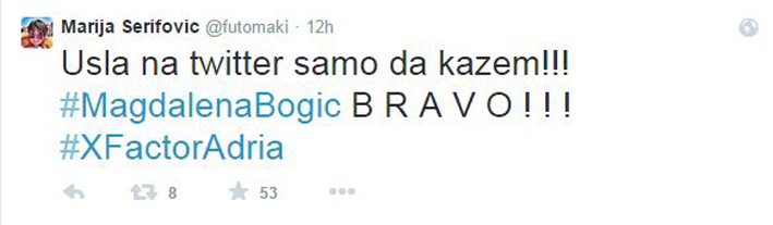 Marija Serifovic o Magdaleni
