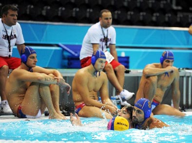 vaterpolo srb trening