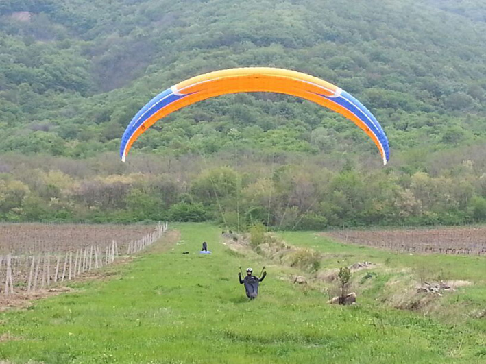 Paraglajding takmicenje u Vrscu