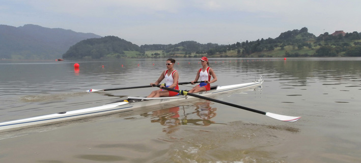 VESLANJE Iva Obradovic i Ivana Filipovic