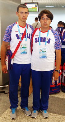 Zoran Rajicic Aleksandar Smiljanic pred put u Nanking