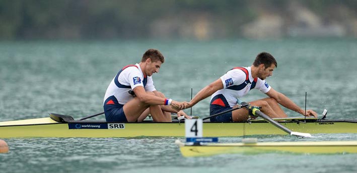 Milos Vasic i Nenad Bedjik Foto FISA