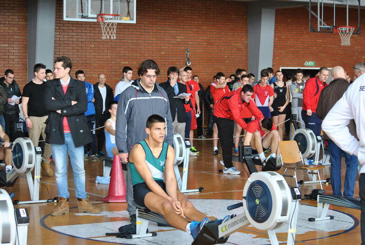 Detalj sa Prvenstva Srbije na ergometrima 2015. Foto VSS