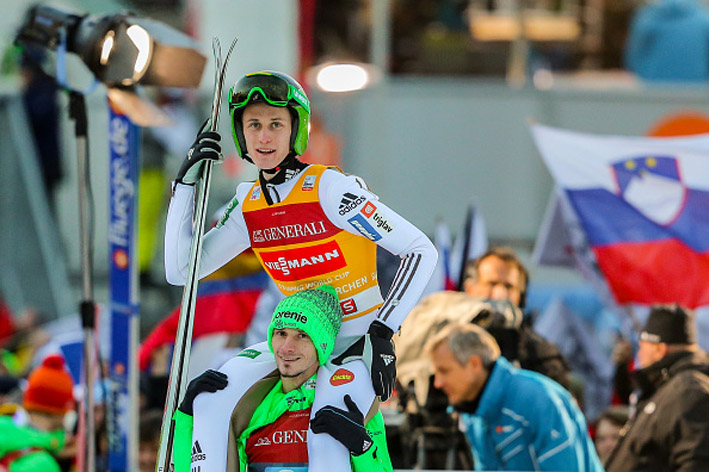 Peter Prevc garmis slavlje