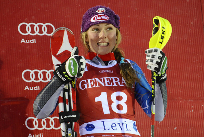 Mikaela Shiffrin slavlje