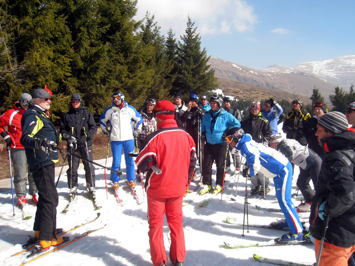 Rad na snegu sa Vanjom Matijevcem