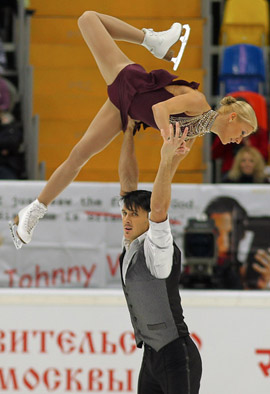 Tatiana Volosozhar Maxim Trankov of Russia