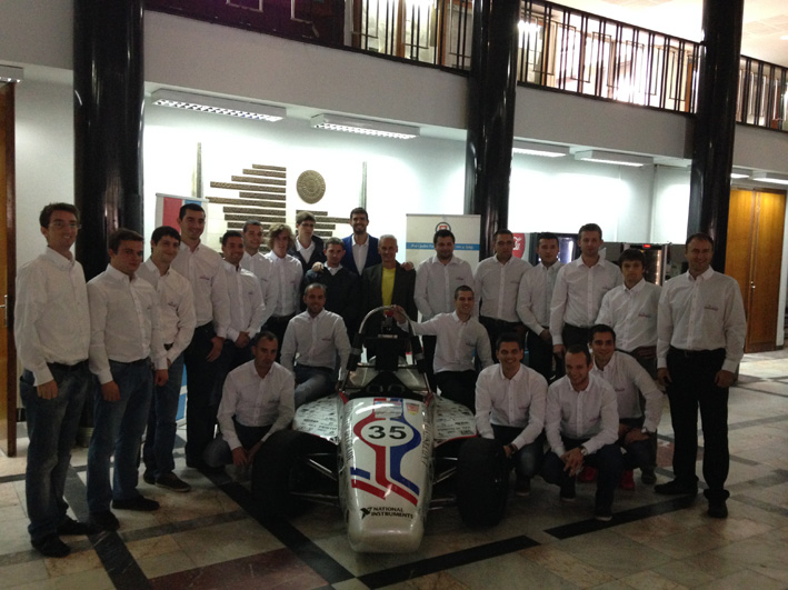 Borkovic na prezentaciji Formula student