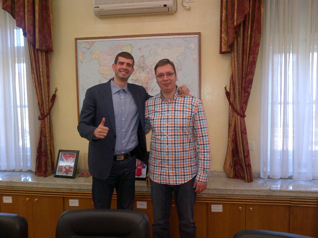 Dusan i prvi potpredsednik Vlade